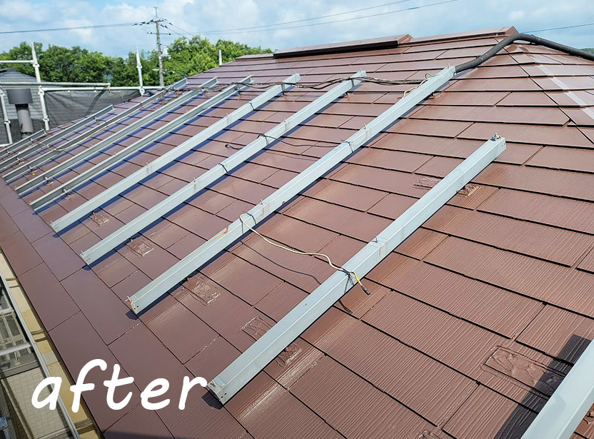 O様邸 屋根塗装