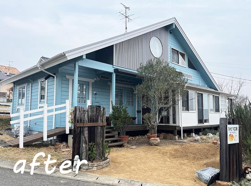 ひとつ工房様 塗装工事